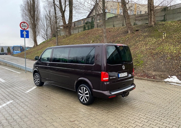 Volkswagen Multivan cena 125000 przebieg: 127500, rok produkcji 2015 z Biała małe 232